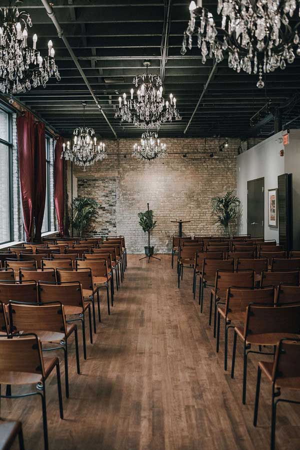 Wedding Seating Arrangements at Watson Block in Minneapolis